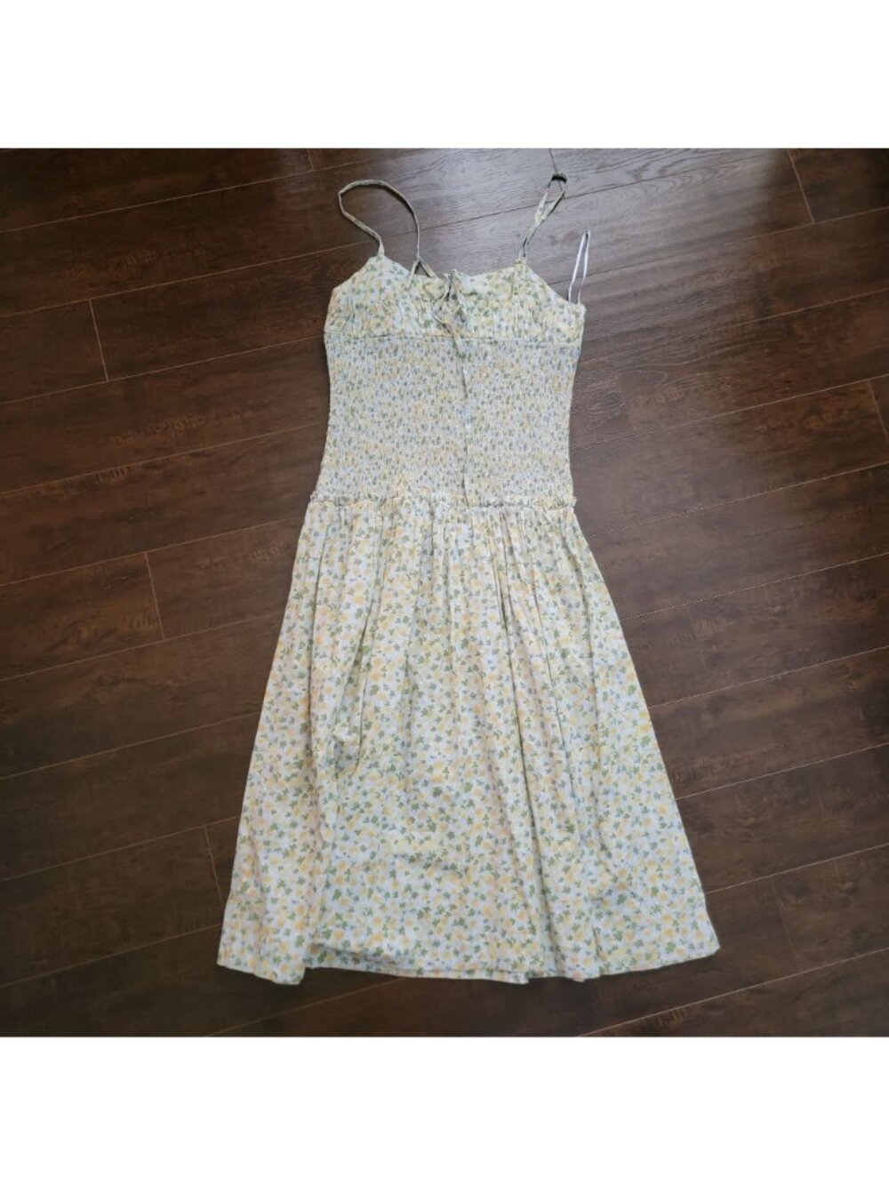 Free People Lavender Daze Midi Dress Cottagecore Boho Chic Prairie Womens XL - Picture 3 of 8
